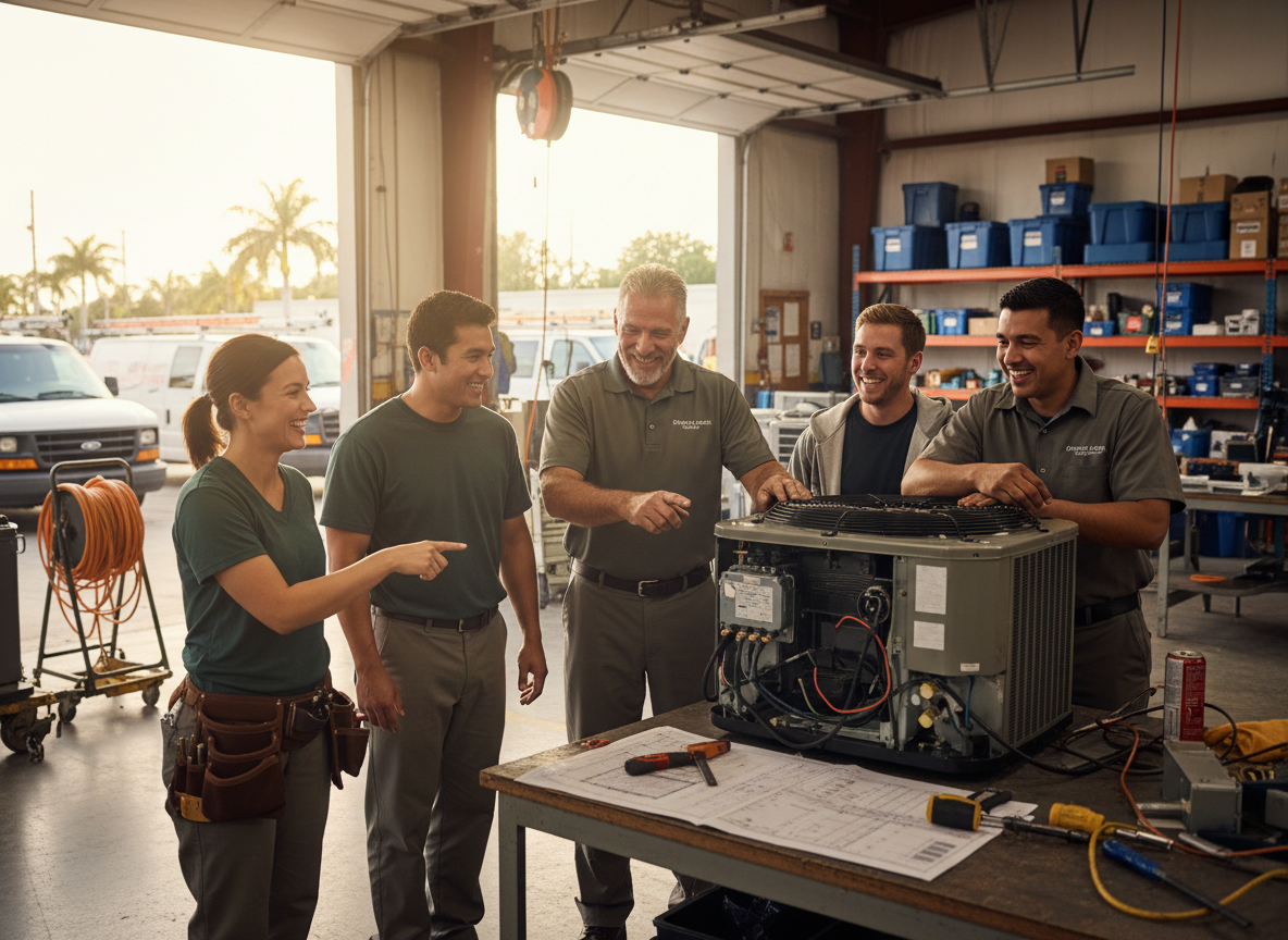The Restexa Labs team at work in Tampa bay area