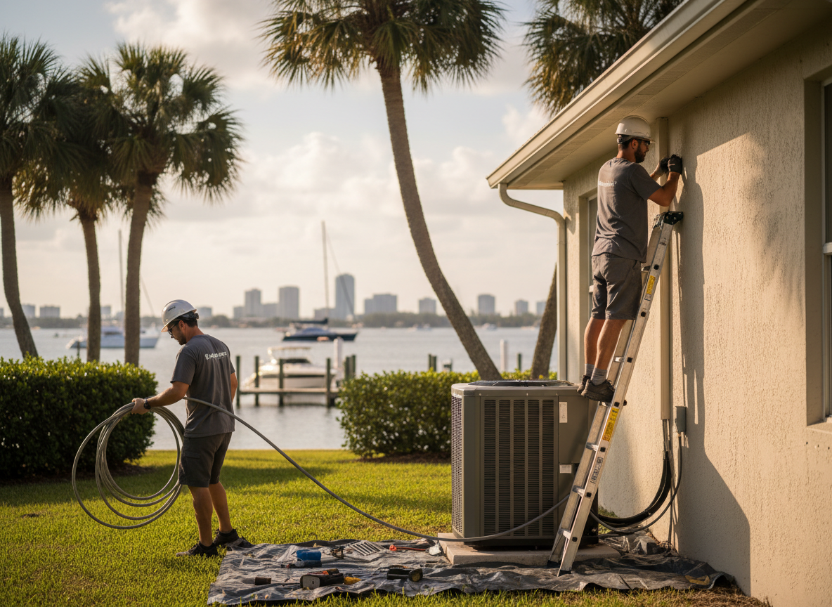 AC installation in Tampa bay area