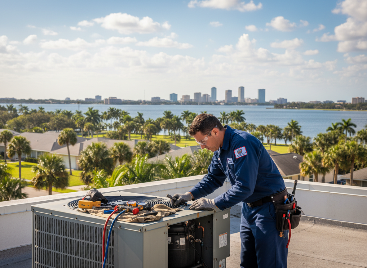 air conditioning repair in Tampa bay area