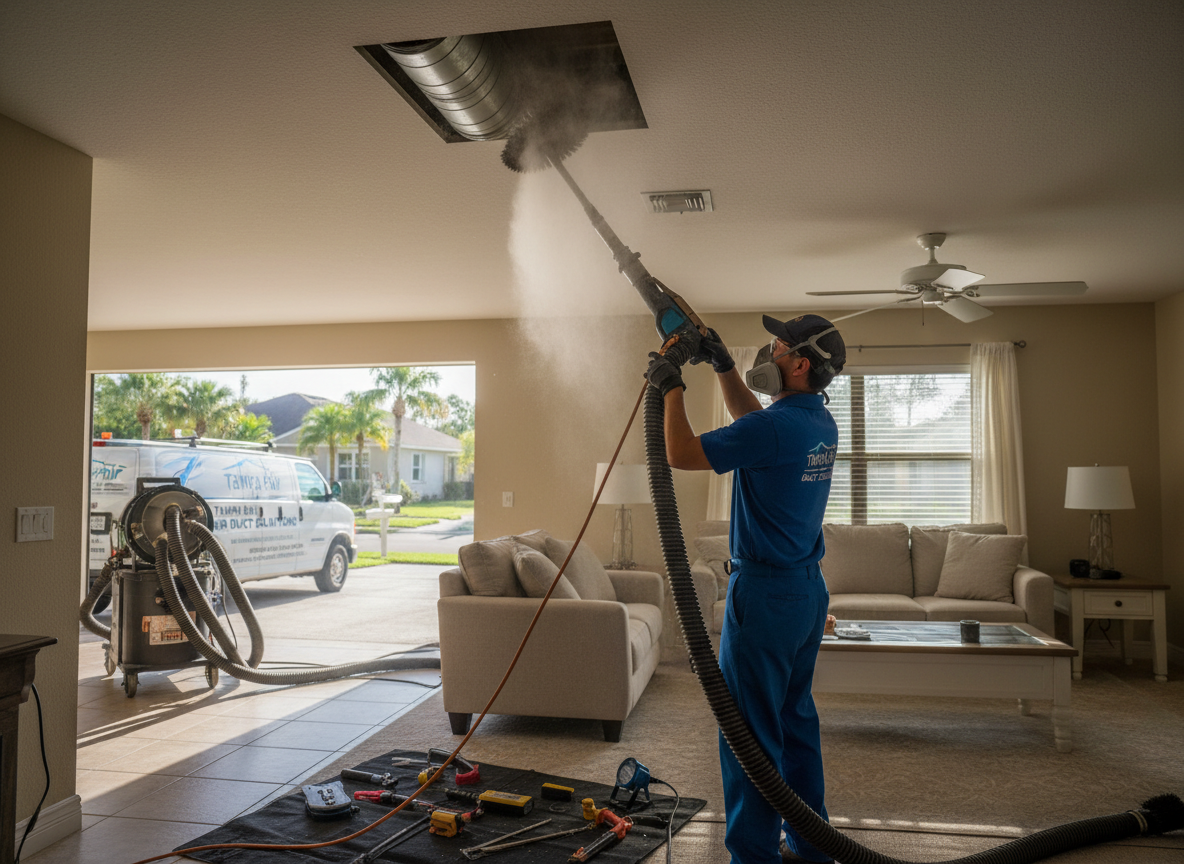 air duct cleaning in Tampa bay area