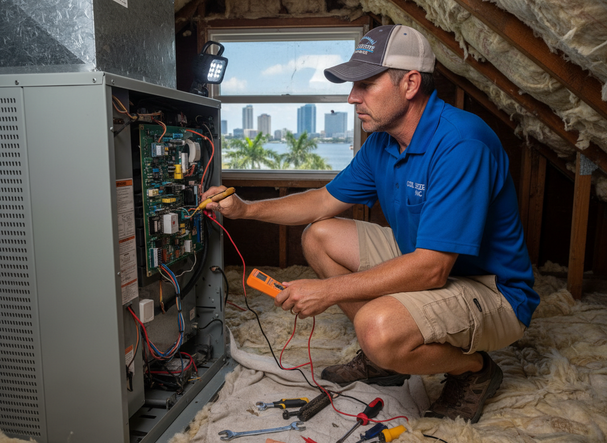 central air repair in Tampa bay area
