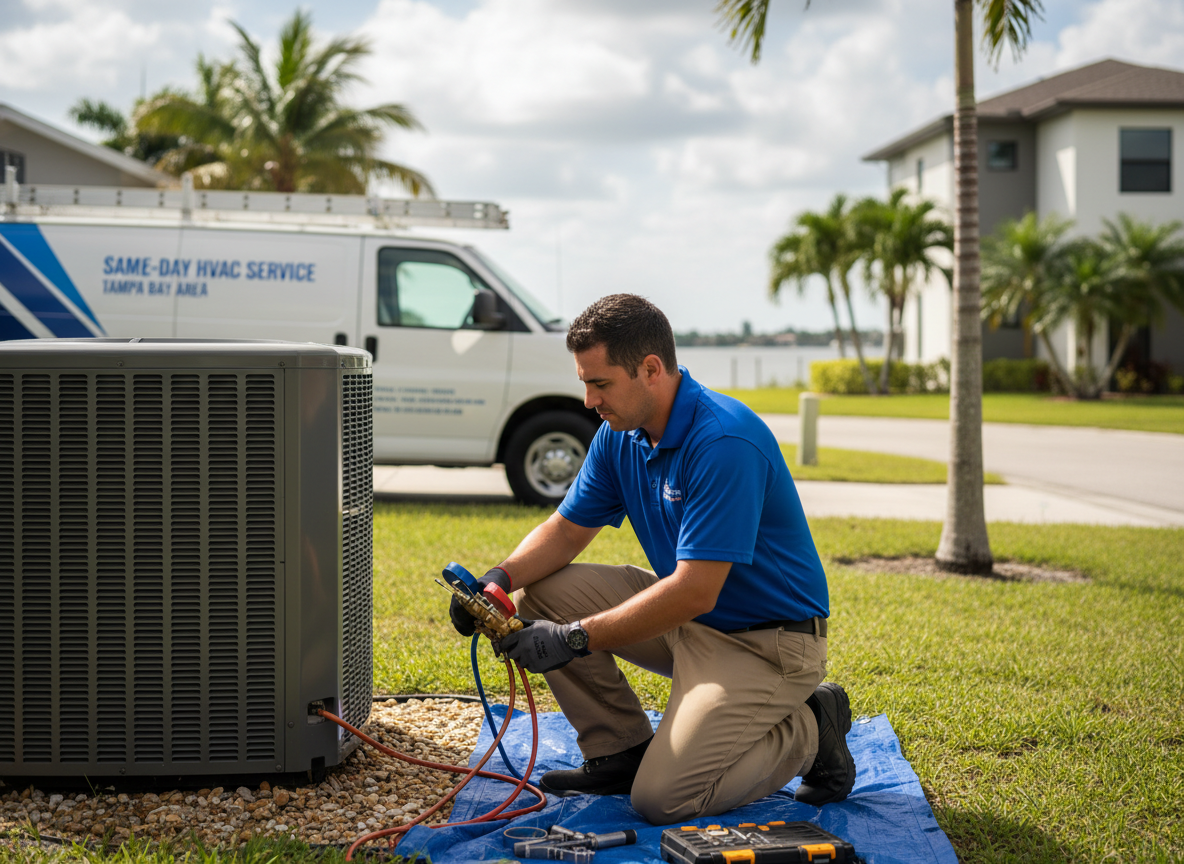 HVAC Service in Town 'n' Country, FL 33615